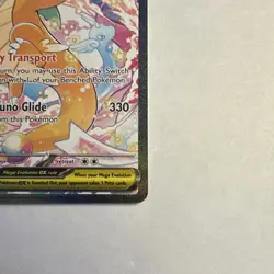 Pokemon Mega Dragonite EX Full Art Holo Stage 2 Card 290/217 TCG - Image 4