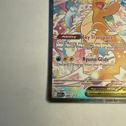 Pokemon Mega Dragonite EX Full Art Holo Stage 2 Card 290/217 TCG - Image 5