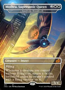 Mothra, Supersonic Queen - Light Play MTG Ikoria: Lair of Behemoths - Image 1