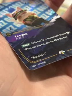 Teemo - Scout (GG EZ) - Riftbound Organized Play Promotional Cards (OPP) - Image 3