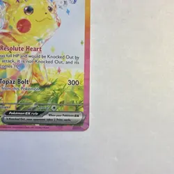 Pokemon Pikachu ex Special Illustration Rare Holo Card 238/191 Sv08 - Image 4