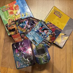 Pokemon Bulk Lot: 1000 Cards! HOLOS / REV HOLO &common cards, tins - Image 1