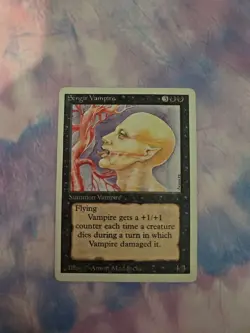 MTG Sengir Vampire Revised llus. Anson Maddocks Plus 1 Free Bonus Card! - Image 2