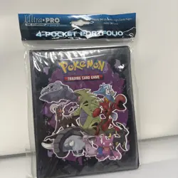 Pokemon Card Binder/Portfolio Ultra-Pro 4-Pocket Johto Pokemon - Image 1
