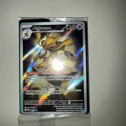 MEP 009 Alakazam: Sealed Mega Evolution ETB Promo Card & Dividers : Pokemon TCG - Image 1