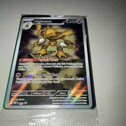 MEP 009 Alakazam: Sealed Mega Evolution ETB Promo Card & Dividers : Pokemon TCG - Image 2