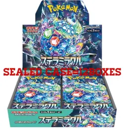 Pokemon Card Booster Box Stellar Miracle sv7 Sealed 1Case (12boxes) Japanese - Image 4