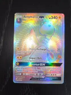 Ampharos GX 185/181 SM Team Up Pokemon card TCG - Image 2