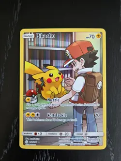 Pikachu 241/236 SM Cosmic Eclipse Pokemon card TCG - Image 1