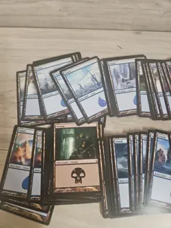 150+ Magic the Gathering Basic Land Island Cards Lot Read Discription - Image 2