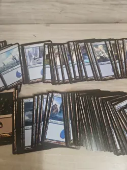150+ Magic the Gathering Basic Land Island Cards Lot Read Discription - Image 3