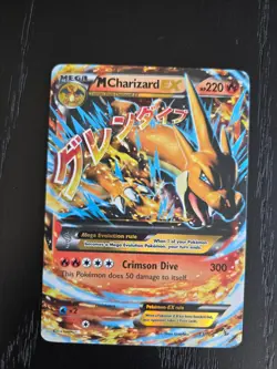M Charizard EX 13/106 XY Flashfire Pokemon card TCG - Image 1