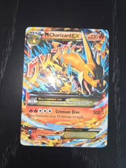 M Charizard EX 13/106 XY Flashfire Pokemon card TCG - Image 2