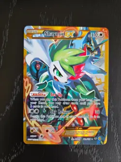 Shaymin EX 77a/108 XY Roaring Skies Pokemon card TCG - Image 1