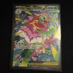 Pokemon Mega Meganium EX Mega Evolution Holo Rare Card 272/217 ASC - Image 1