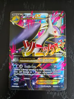 M Latios EX 102/108 XY Roaring Skies Pokemon card TCG - Image 1