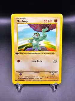 NM - Machop - 52/102 - 1st Edition - Base Set - Pokemon Card - Image 1
