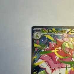 Pokemon Mega Meganium EX Rare Foil Stage 2 Card 272/217 ASC TCG - Image 2