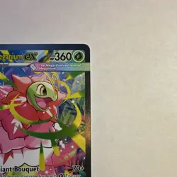 Pokemon Mega Meganium EX Rare Foil Stage 2 Card 272/217 ASC TCG - Image 3
