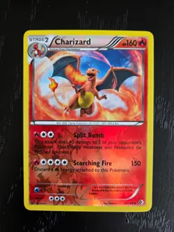 Charizard 20/149 (Reverse Holo) BW Boundaries Crossed Pokemon card TCG - Image 1