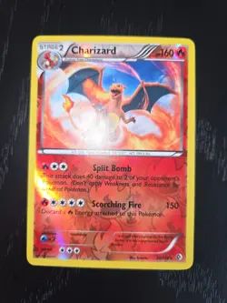 Charizard 20/149 (Reverse Holo) BW Boundaries Crossed Pokemon card TCG - Image 2