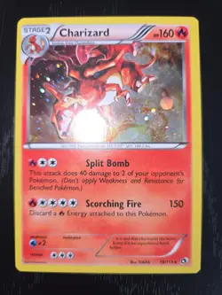 Charizard 19/113 BW Legendary Treasures Pokemon card TCG - Image 2