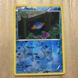 MUDKIP - 33/160 Pokemon Cards XY - Primal Clash Reverse Holo Rare - Pokemon TCG - Image 1