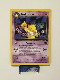 Pokemon Card - Dark Hypno Team Rocket 26/82 Rare LP/NM - Image 1