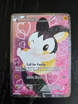 Emolga RC23/RC25 BW Legendary Treasures Pokemon card TCG - Image 1