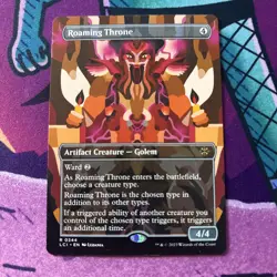 Roaming Throne (Borderless) The Lost Caverns of Ixalan Regular - NM - Image 1