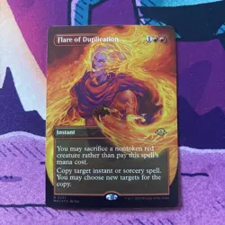 Flare of Duplication (Borderless) Modern Horizons 3 Foil - Image 1