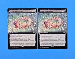 2x Grave Venerations Lorwyn Eclipsed Commander ECC Mtg Enchantment EA 29 - Image 1
