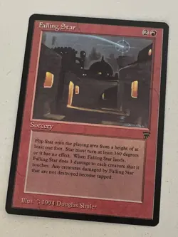 Magic the Gathering MTG Legends Falling Star NM (Beta Bob) - Image 1