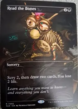 Read the Bones - Rainbow Foil SLD NM MTG - Image 1