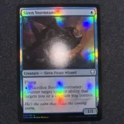 MTG Siren Stormtamer Magic: The Gathering Ixalan Foil Uncommon #079 NM - Image 1