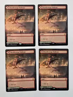 4x Needleverge Pathway - Showcase - Zendikar Rising - Near Mint - MTG - Image 1