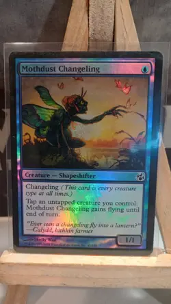 Mothdust Changeling MTG Morningtide Foil - Image 1