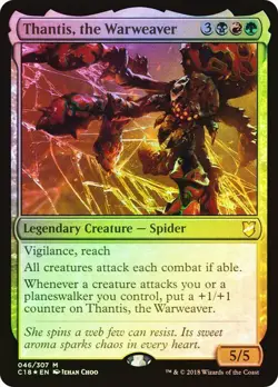 Thantis, the Warweaver - FOIL - Commander 2018 - Magic The Gathering - MTG - Image 1