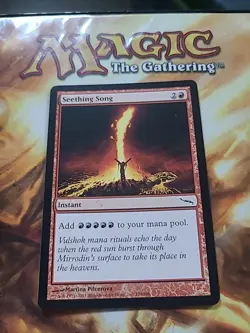 Seething Song - Mirrodin - MTG - Magic the Gathering - LP - Image 1