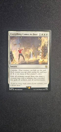 Everything Comes to Dust Universes Beyond: Doctor Who Regular - Image 1