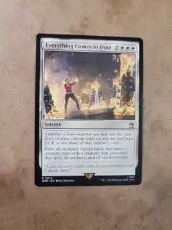 Magic the Gathering Everything Comes to Dust Rare NM Dr Who - Image 1
