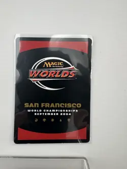 Chrome Mox x1 LP MTG World Championship Gold Border Not Tournament Legal - Image 2