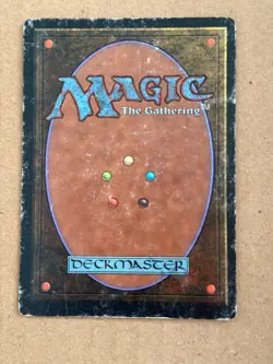 1 x Unlimited Savannah - damaged condition Magic mtg vintage dual land - Image 2