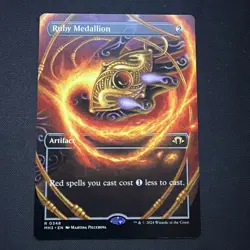 Ruby Medallion (Borderless) Modern Horizons 3 Regular - Image 1