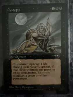 Vintage MTG💥Dystopia💥 NM Magic the Gathering Alliances 1996 - Image 1