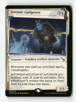 Forensic Gadgeteer - Murders at Karlov Manor - #342 - Non-Foil - NM - MTG - Image 1