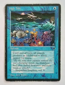 Magic MTG - High Tide (Weber) - Fallen Empires - HP - Image 1