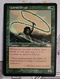 MTG Quirion Dryad x1 LP/NM ~Planeshift (Magic the Gathering)*Free Shipping* - Image 1