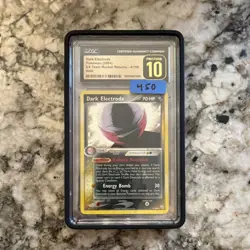 Pokemon Dark Electrode Holo Rare EX Team Rocket Returns 4/109 CGC 10 English - Image 1