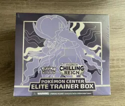 Pokemon Center Exclusive Chilling Reign ETB Shadow Rider Sealed Brand New - Image 1